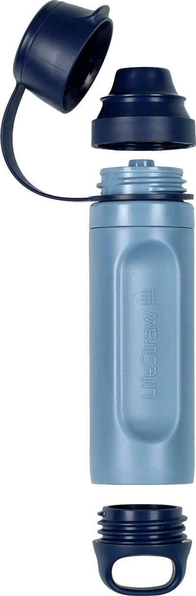 Filtër uji LifeStraw Peak Series Solo, 28mm, portativ, blu malor