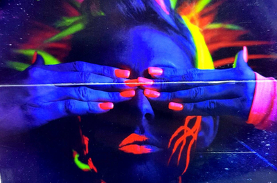 Llak thonjsh Neon UV Reactive, me bazë uji, hiqet me e zhvesh nga thonjtë, jeshil neon
