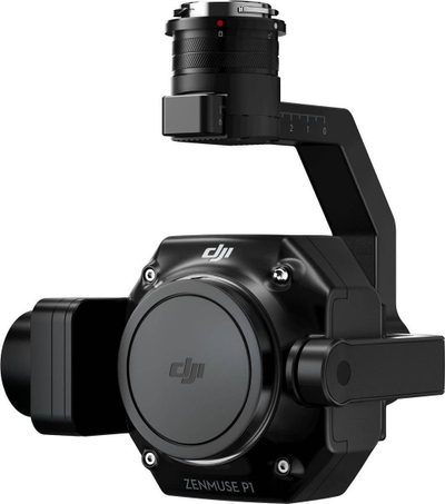 Kamerë ajrore DJI Zenmuse P1, full frame 45MP, 4K, e zezë