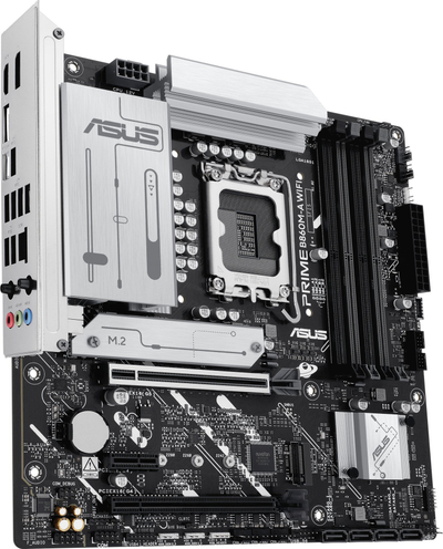Pllakë amë ASUS PRIME B860M A WIFI, Intel B860, mATX, me WiFi