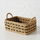 Set shporta Boltze Home Bokar, 3 copë, 26 x 26 x 26 cm, bojë natyrale