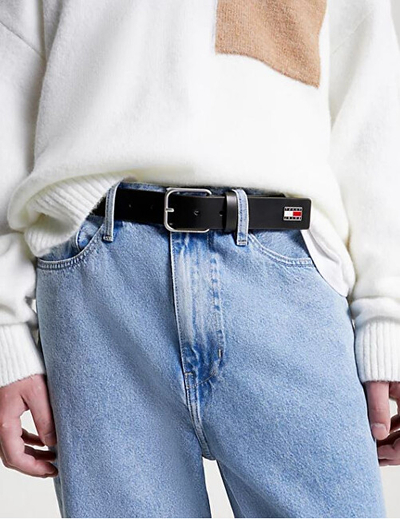 Rrip për meshkuj Tommy Hilfiger, i zi