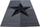 Tapet Decorino Verdis Star, 120x170cm, polipropilen, gri