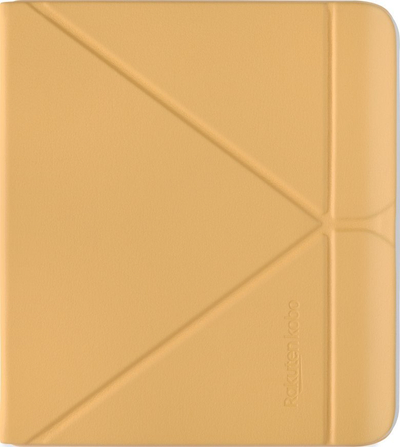 Навлака SleepCover за читач на електронски книги Kobo Libra Colour, со држач, жолта Butter