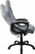 Karrige gaming Arozzi Enzo me pëlhurë të endur, ergonomike, me lëkundje, gri e çelët