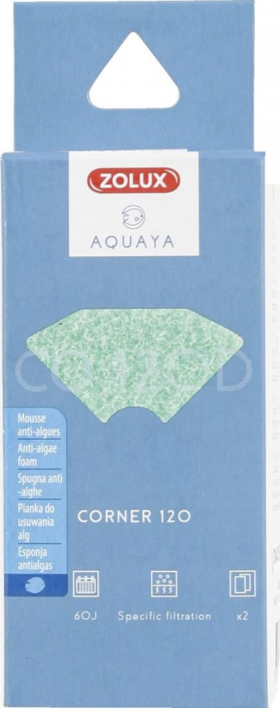 Filtër fosfatesh për akuarium Zolux AQUAYA Phosphate Insert Corner 120