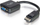 Adapter DisplayPort në VGA C2G 54323, 20cm, i zi