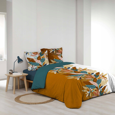 Set shtrati Douceur d'intérieur Cotton Bedding, 240x220 cm, pambuk percale, shumëngjyrësh