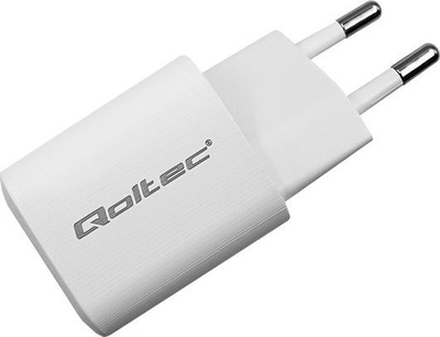 Karikues rrjeti Qoltec GaN ULTRA 35W, USB C PD, USB QC 3.0, i bardhë
