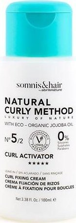 Krem për flokë kaçurrela Somnis&amp;Hair Natural Curly Method Curl Fixing, 100 ml