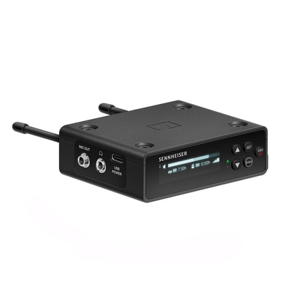 Set mikrofonësh pa tela Sennheiser EW-DP ME2 R4-9, UHF digjital, 552-607.8 MHz, i zi