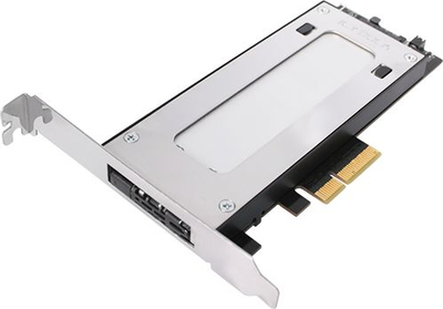 Картичка за проширување ICY DOCK ToughArmor, адаптер за SSD M.2, PCIe 3.0, црна метална