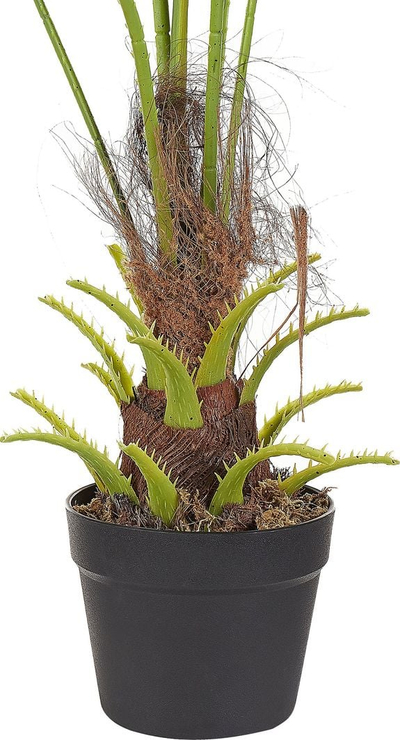 Bimë artificiale në vazo FAN PALM, 100 cm, jeshile