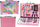 Set kozmetike për kalamajtë Lean Toys Unicorn, valixhe 30x23x6.5cm, 3+ vjeç, rozë me shumë ngjyra
