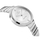 Orë goca G.Rossi 12120B 3C1, mekanizëm quartz, çelik inox, argjend