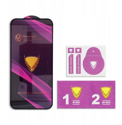 Strehë mbrojtëse xhami OG 6D për Xiaomi Redmi 15 4G 15 5G, 0.27mm, 9H, e zezë