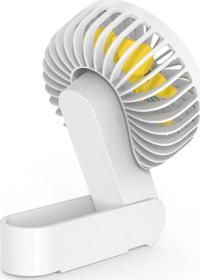 Ventilator portativ Orico GXZ F833, USB C, 3 shpejtësi, i bardhë