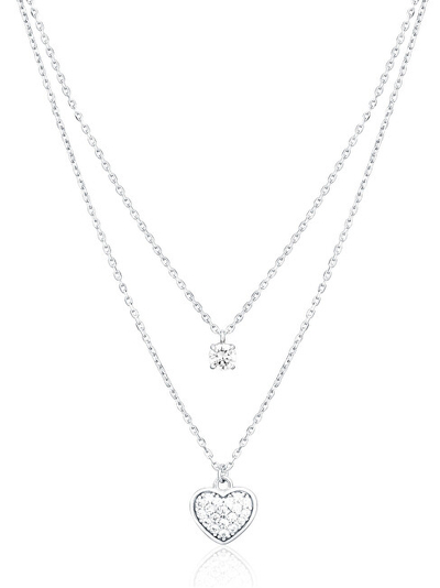 Qafore për femra JVD SVLN0366X61BI45, 45 cm, e argjendtë