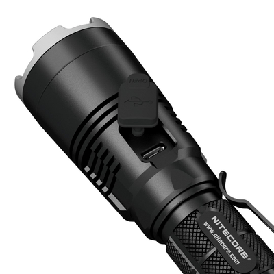Elektrik dore Nitecore MH27UV, LED, i rikarikueshëm, i zi