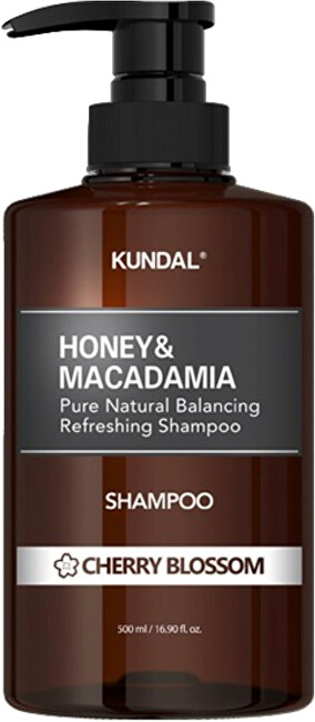 Shampo për flokë Kundal Honey & Macadamia Cherry Blossom Natural Moisturizing Shampoo