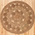 Tapet Home Styling Collection Jute Boho, rrumbullakët 120cm, i gërshetuar, ngjyrë natyrale