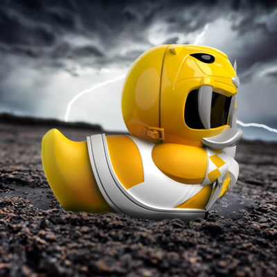 Figurë koleksionare Numskull TUBBZ Power Rangers Yellow Ranger, edicion i kufizum, 9 cm, e verdhë