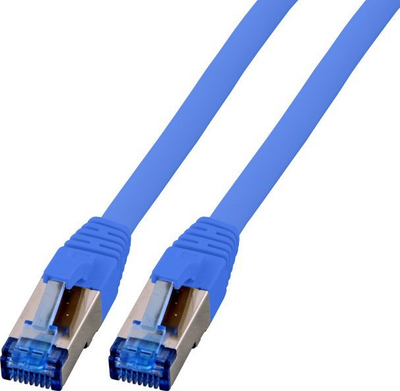 Kabllo rrjeti EFB RJ45, S/FTP Cat.6A Cat.7, 15m, blu