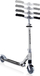 Trotinet Globber Flow Element Comfort Lights, palosës, rrota LED, argjendtë