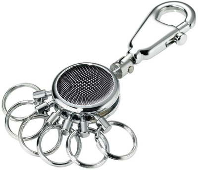 Portaçelës Troika Black Vision, 9 cm, bardh e zi