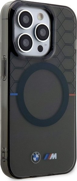 Mbulesë telefoni BMW M Collection IML Printed Pattern Case MagSafe, për iPhone 13 Pro, gri