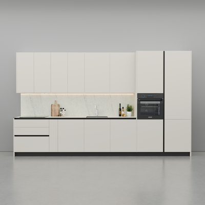 Kuzhinë IMMIGRAND SYSTEMS, Lineare, Pastel Beige
