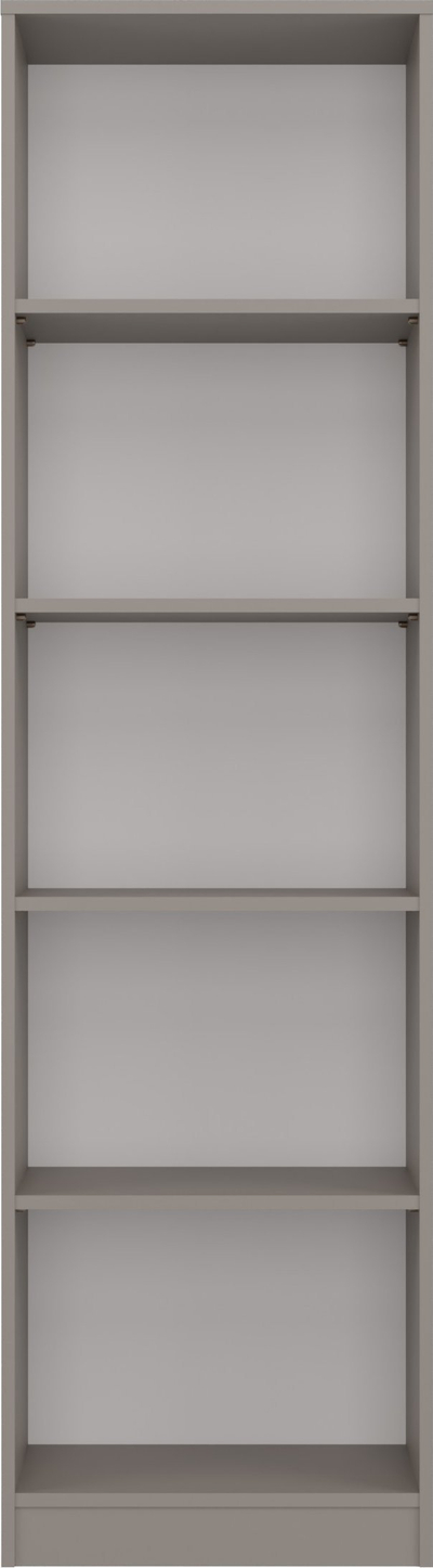 Raft librash Clay Bookcase, 50 x 182 x 30 cm, 5 rafte, ngjyrë argjile