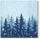 Peceta letre Christmas SDL097200, 33x33cm, 3-shtresore, blu