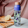 Шише за вода Quokka Ecozen Ice Bright Spots, 840 ml, транспарентно
