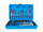 Set ekstraktorësh për vida Geko G02701, 26 pjesë, çelik CrMo, kuti plastike blu