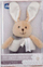 Lodër pelushi Chicco My Sweet Doudou Rattle Bunny, me zile, bezhë