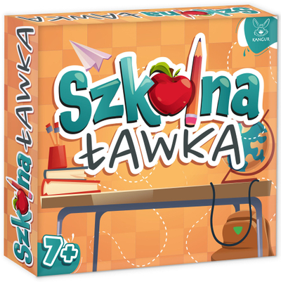 Lojë tavoline Kangur Szkólna Ławka, edukative, 7+, me plot ngjyra