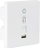 Access point LevelOne N300 PoE, 300Mbps, 2.4GHz, i bardhë