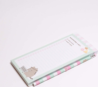Bllok magnetik për shënime Grupo Erik Cat To Do List Pusheen, me laps, shumëngjyrësh