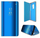 Futrollë Mocco Clear View Cover për Samsung Galaxy S23, plastike, blu