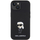 Mbulesë telefoni Karl Lagerfeld KLHCP15SSMHKNPK për iPhone 15 6.1\", silikoni, e zezë
