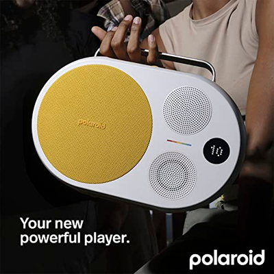 Altoparlant portabël Polaroid Music P4, Bluetooth, stereo, i verdhë
