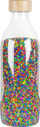 Lodër ndjesore Wow Sensory Bottle Wow Touch Bottle, set me shishe edhe vegla druri, për kalamaj, shumëngjyrëshe