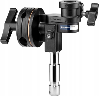 Kokë kapëse Avenger D400B, 4.5", për qëndrën ndriçimi, e zezë