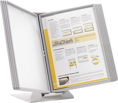 Sistem arkivimi për tavolinë B.N.T Calendar HD, A4, me 10 xhepa transparentë