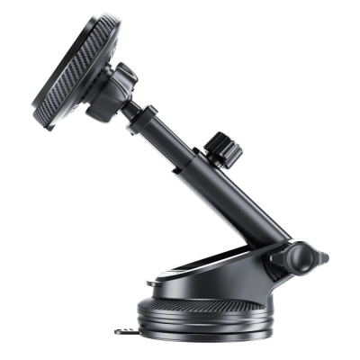 Магнетен држач за автомобил Tech-Protect MM15W-V4, MagSafe, безжично полнење 15W, црна