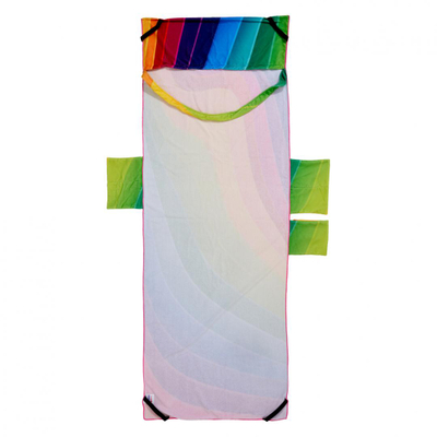 Peshqir karrige plazhi Rainbow, 74x207 cm, shumëngjyrësh