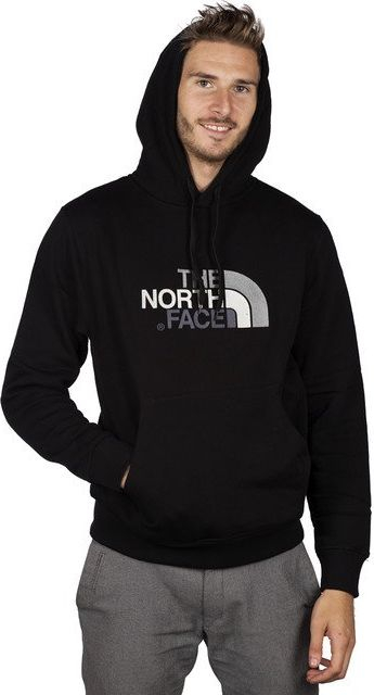 Bluzë me kapuç The North Face Drew Peak, unisex, L, e zezë