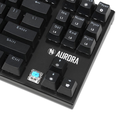 Тастатура iBOX Aurora K-2R, Blue Switch, RGB, црна