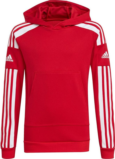 Блуза со капуљача adidas Squadra 21 Hoody Youth GP6433, за деца, рециклиран полиестер, црвена